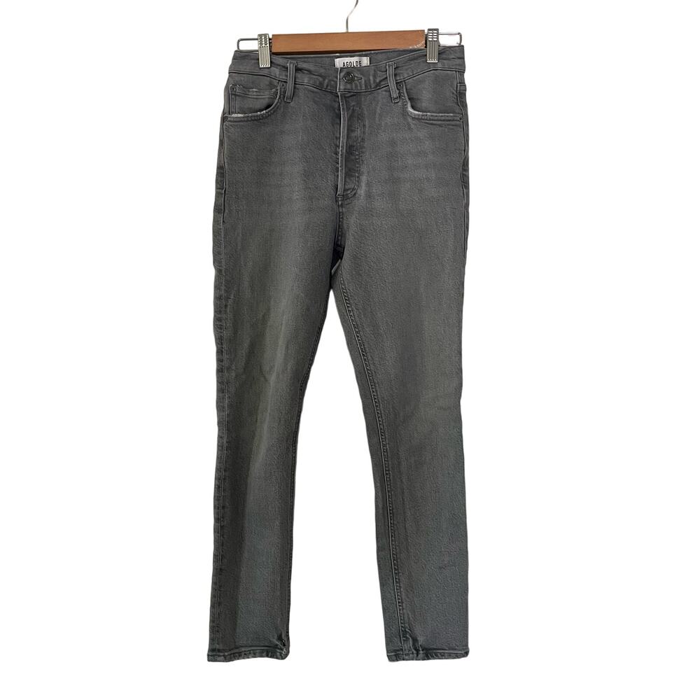 AGOLDE Nico High Rise Slim in Chime Women's Size 28 Jeans Cropped